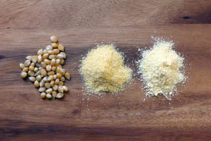 cornmeal vs cornstarch vs corn flour