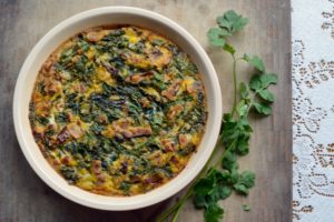Green Eggs And Ham Breakfast Pie