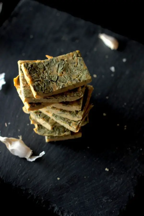 socca Spinach and Thyme Socca